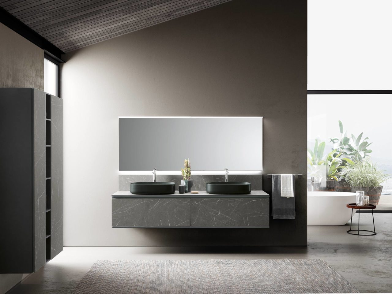 Bathroom with Custom Bathroom Vanities | Modulo Bathroom